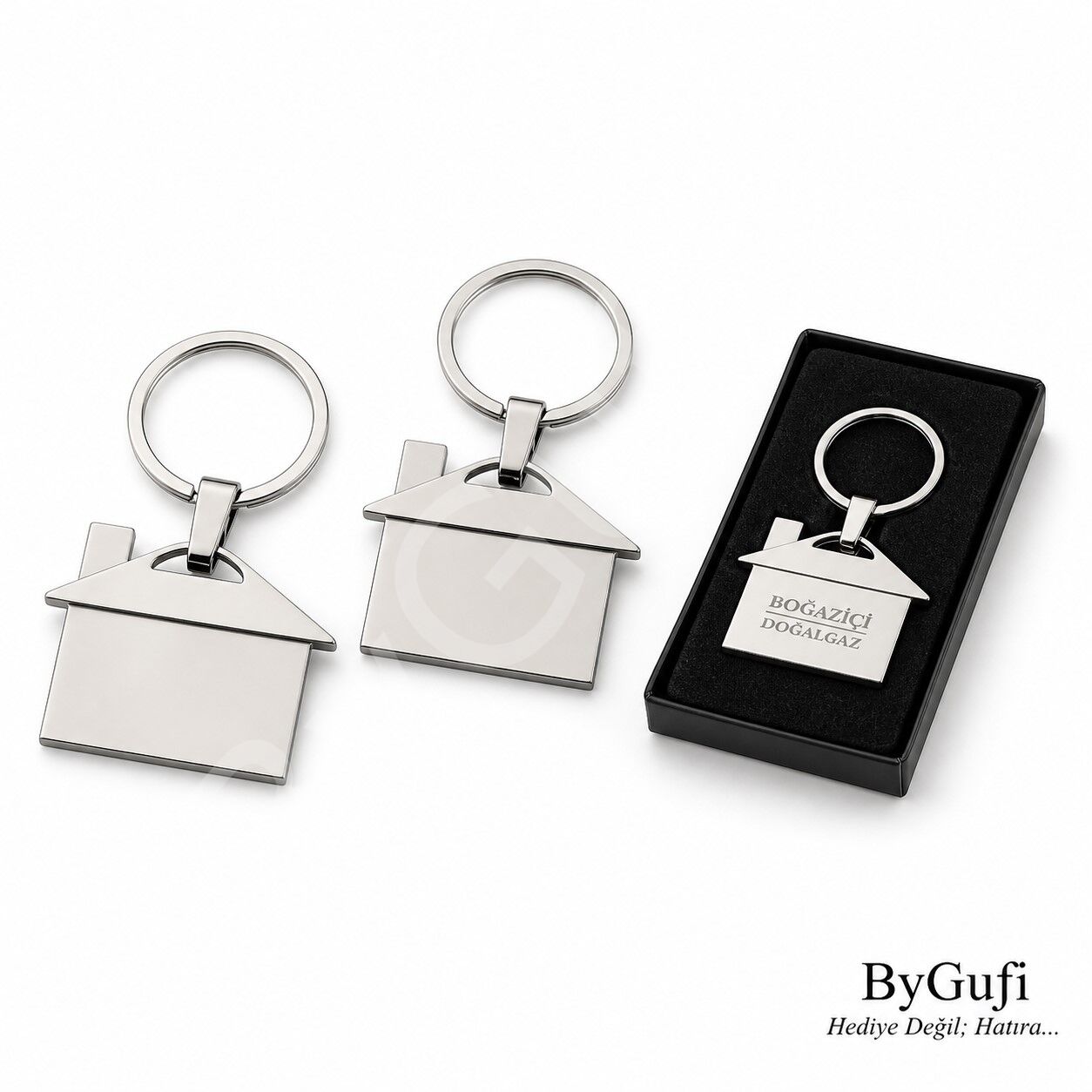 ByGufi İsme Özel Hediye Anahtarlık