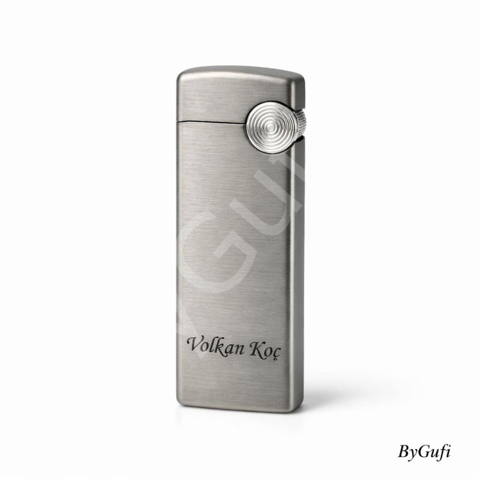 ByGufi İsme Özel Metal Gazlı Çakmak | Lazer Kazımalı Premium Çakmak
