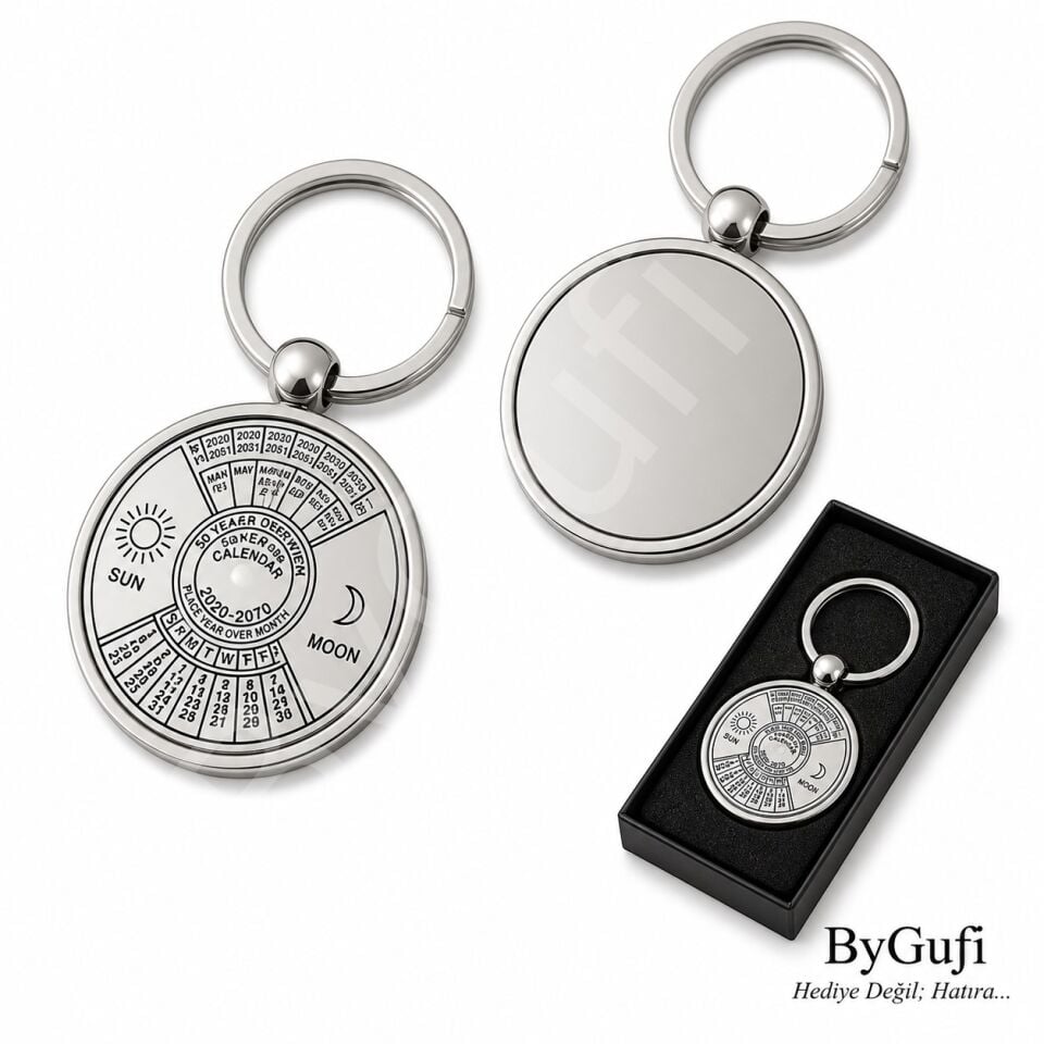 ByGufi İsme Özel Hediye Anahtarlık