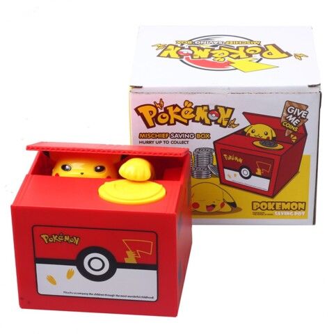 Pokemon Pikachu Sevimli Kumbara