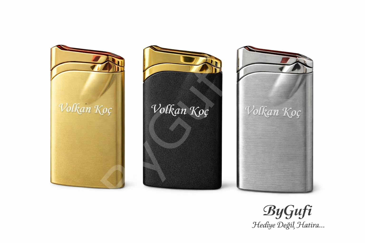 ByGufi Kişiye özel aomai puro çakmak | Lazer Kazımalı İmza Çakmak