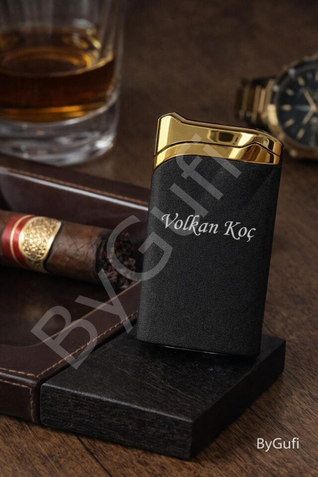 ByGufi Kişiye özel aomai puro çakmak | Lazer Kazımalı İmza Çakmak