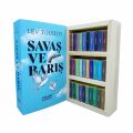 ByGufi Kişiye Özel Çikolata Kütüphanesi – “Savaş ve Barış”, Mini Kitap Tasarımlı, El Yapımı, Dekoratif ve Hediye Edilebilir
