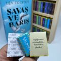 ByGufi Kişiye Özel Çikolata Kütüphanesi – “Savaş ve Barış”, Mini Kitap Tasarımlı, El Yapımı, Dekoratif ve Hediye Edilebilir