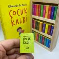 ByGufi Kişiye Özel Çikolata Kütüphanesi – “Çocuk Kalbi”, Mini Kitap Tasarımlı, El Yapımı, Dekoratif ve Hediye Edilebilir
