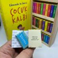 ByGufi Kişiye Özel Çikolata Kütüphanesi – “Çocuk Kalbi”, Mini Kitap Tasarımlı, El Yapımı, Dekoratif ve Hediye Edilebilir