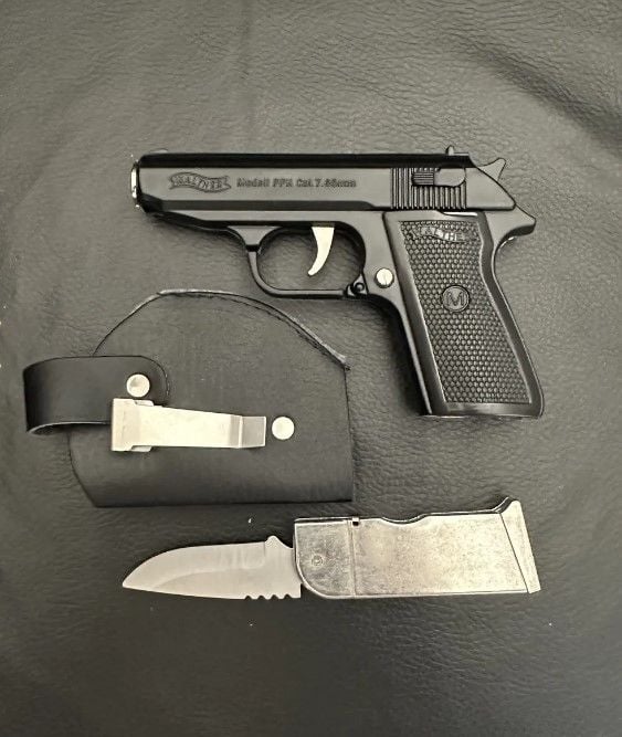 İsme Özel 7-65 Görünümlü Tabanca Çakmak Bıçaklı Model