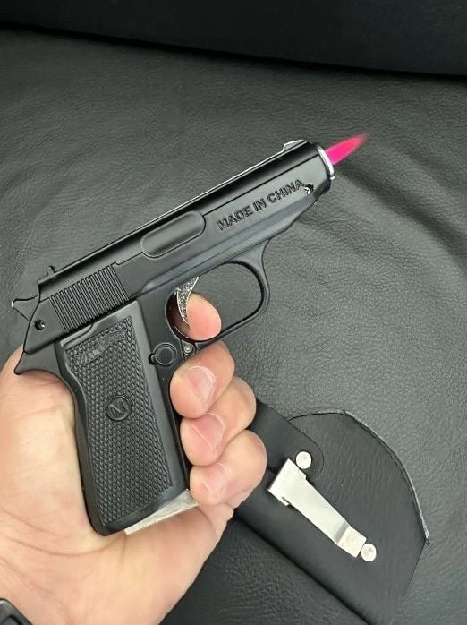 İsme Özel 7-65 Görünümlü Tabanca Çakmak Bıçaklı Model