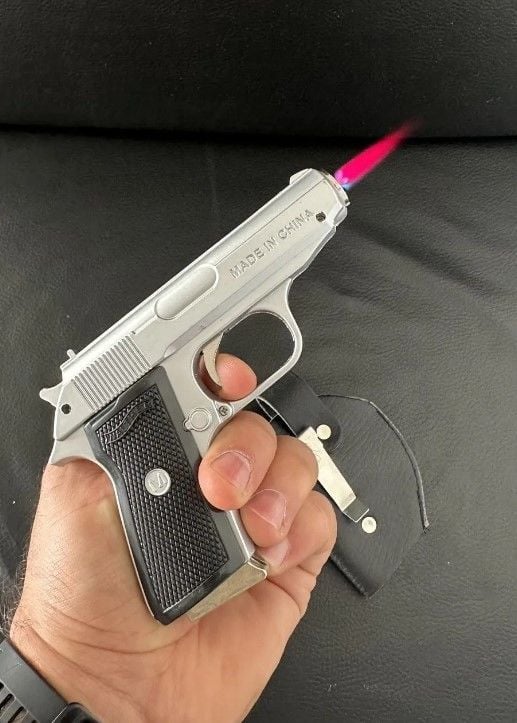 İsme Özel 7-65 Görünümlü Tabanca Çakmak Bıçaklı Model