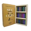 ByGufi Kişiye Özel Çikolata Kütüphanesi – “Suç ve Ceza”, Mini Kitap Tasarımlı, El Yapımı, Dekoratif ve Hediye Edilebilir
