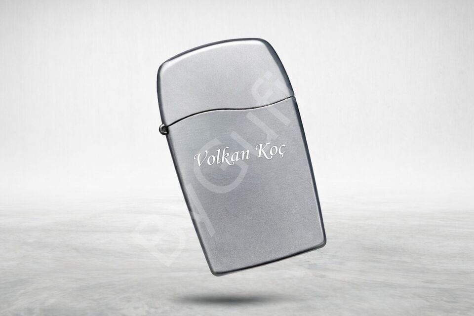 ByGufi İsme Özel Aomai Slim Metal Çakmak