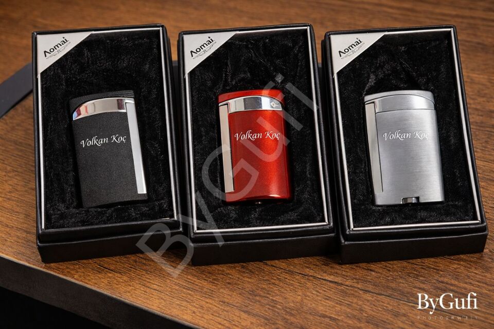 ByGufi Aomai isme özel Çakmak | İsme Özel Lazer Kazımalı Hediye