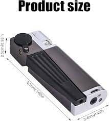 ByGufi Lüks Metal Pipo Çakmağı – Çok Fonksiyonlu, Ergonomik Tasarım, Metal Gövde, Şık ve Kişiselleştirilebilir Hediye