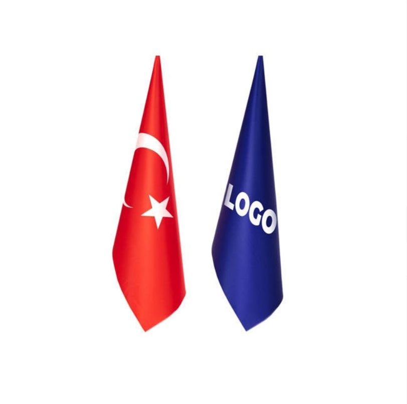 MAKAM BAYRAK SETİ 2Lİ ( DİREKSİZ, SAÇAKSIZ )