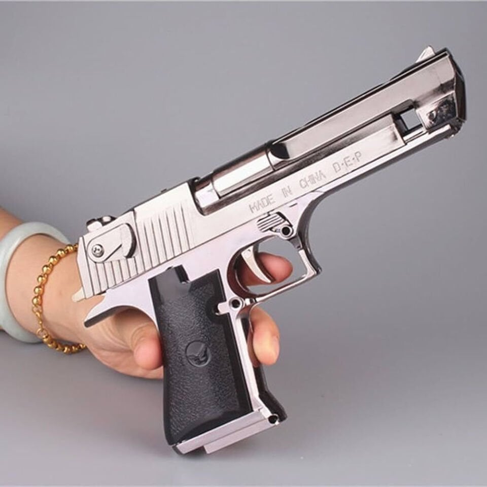 ByGufi İsme Özel Komple Metal Deagle Silah Çakmak