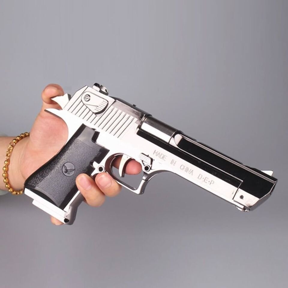 ByGufi İsme Özel Komple Metal Deagle Silah Çakmak