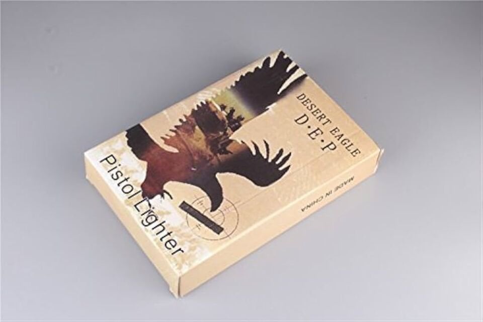 ByGufi İsme Özel Komple Metal Deagle Silah Çakmak