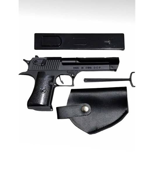 İsme Özel Komple Metal Deagle Çakmak / Siyah