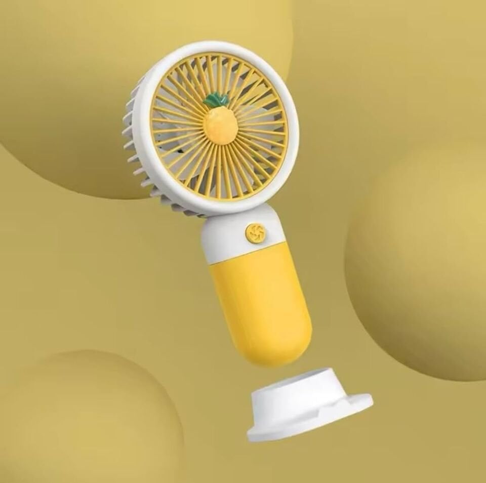 ByGufi Ananas Figürlü Mini Fan Hediyelik