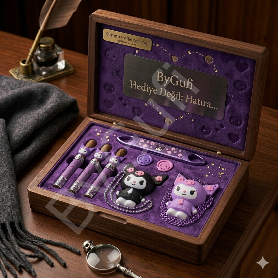 ByGufi Kuromi Figürlü Anahtarlık Çakmak