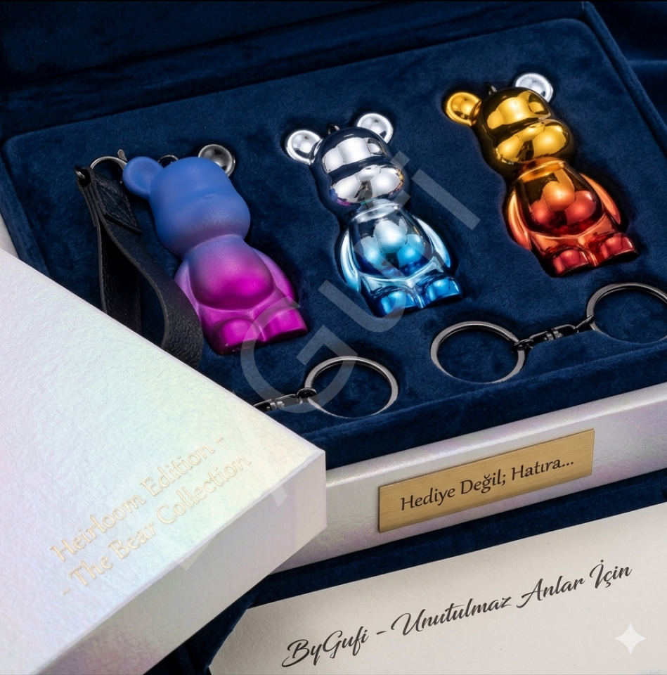 ByGufi Sevimli Ayı Figürlü Çakmak