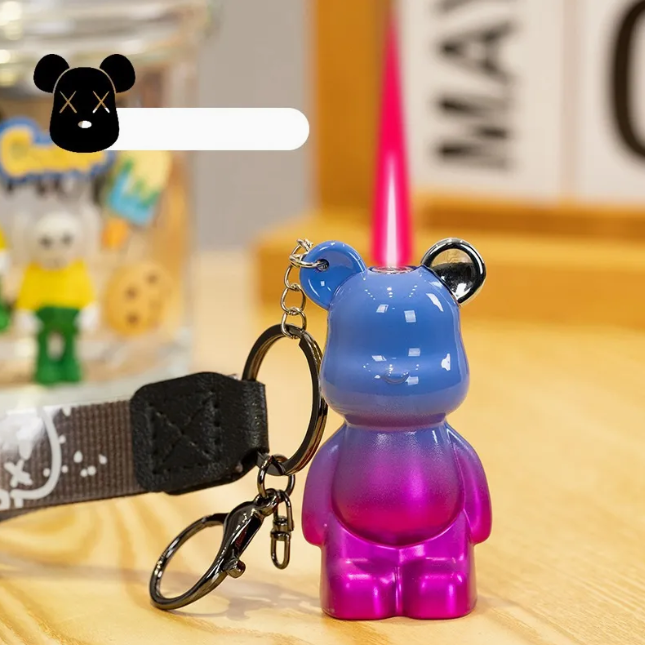 ByGufi Sevimli Ayı Figürlü Çakmak