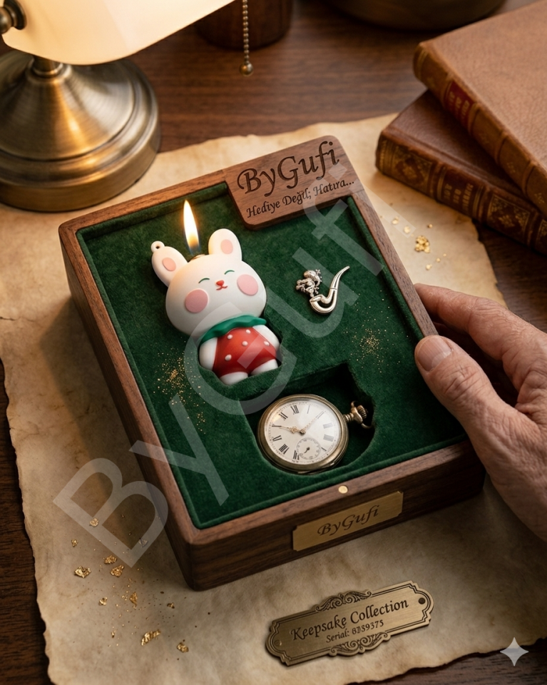 ByGufi Sevimli Çilek Tavşan Çakmak