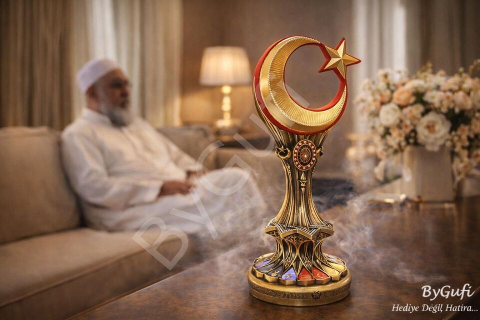 ByGufi Hediyelik TürkBoytu Antik Sarı