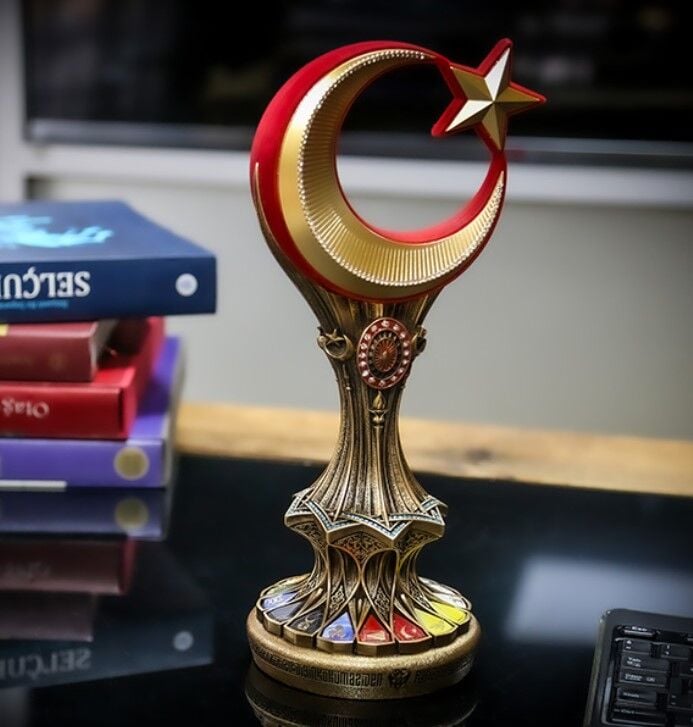 TÜRKBOYTU Battal Boy | Antik Sarı – Özel Tasarım Kültürel Dekoratif Obje