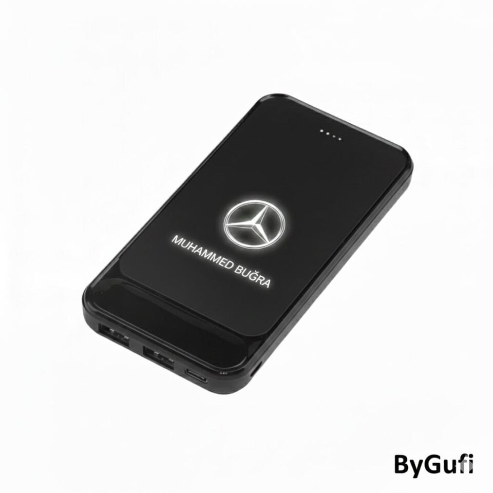 ByGufi Kişiye Özel Hediye 10.000 mAh Powerbank