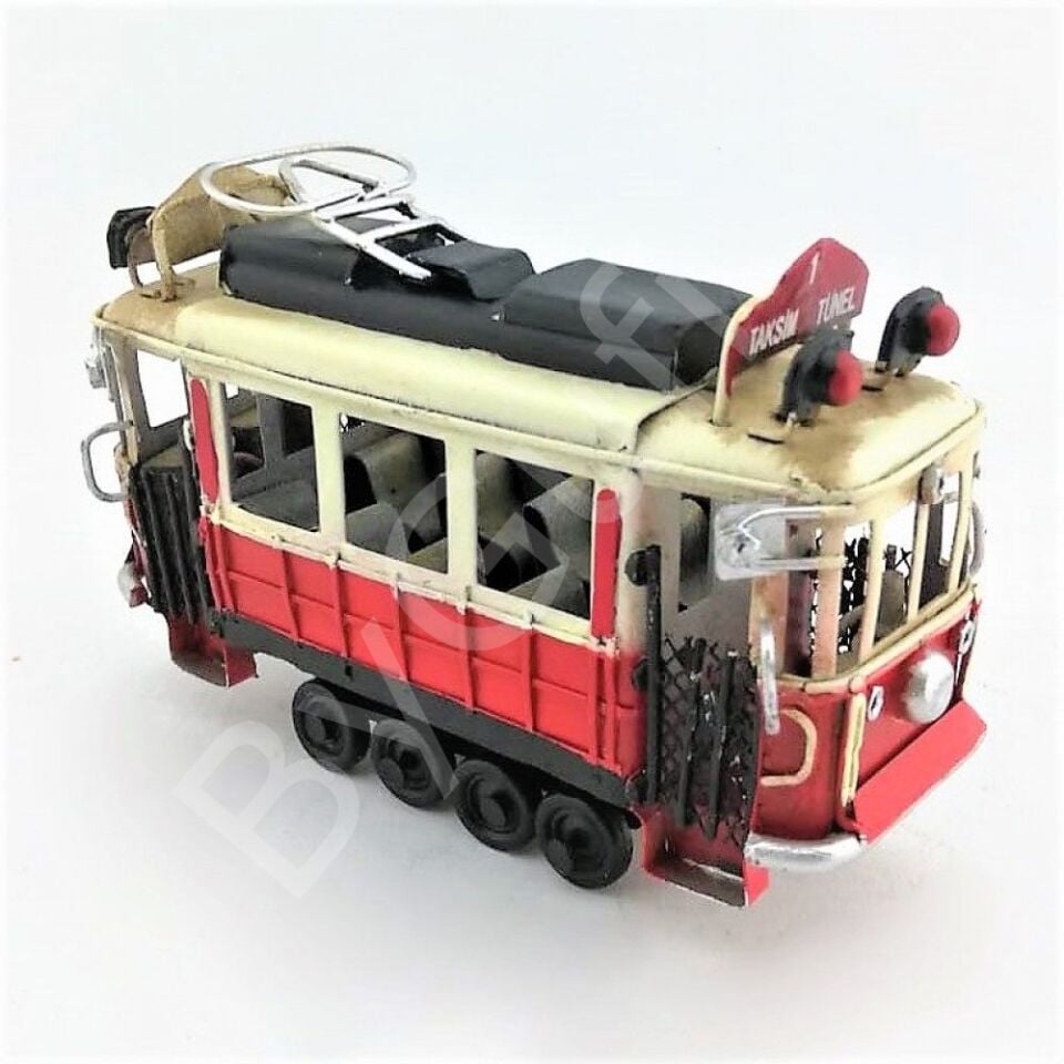 ByGufi Hediye Nostaljik Taksim Tünel Tramvay (Küçük Boy)