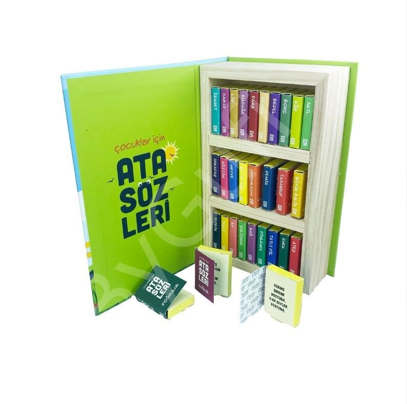 ByGufi Kişiye Özel Çikolata Kütüphanesi – Atasözleri