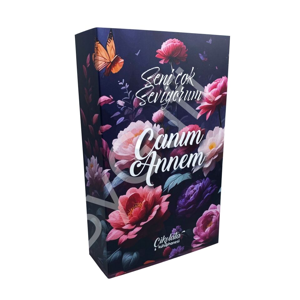 ByGufi Kişiye Özel Çikolata Kütüphanesi – “Canım Annem”