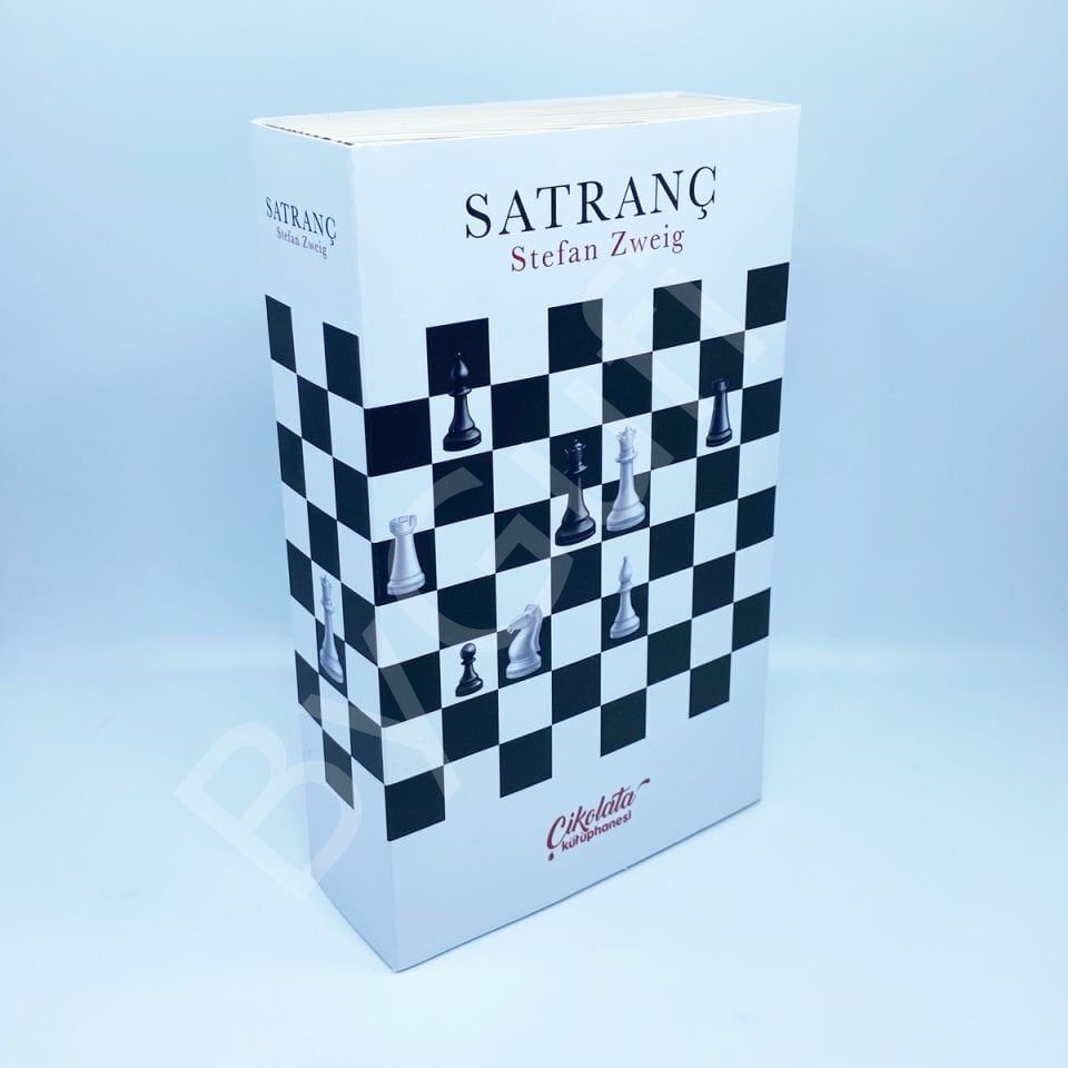 ByGufi Kişiye Özel Çikolata Kütüphanesi – “Satranç”