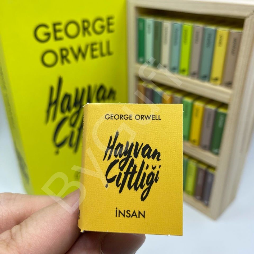 ByGufi Kişiye Özel Çikolata Kütüphanesi – “Hayvan Çiftliği”