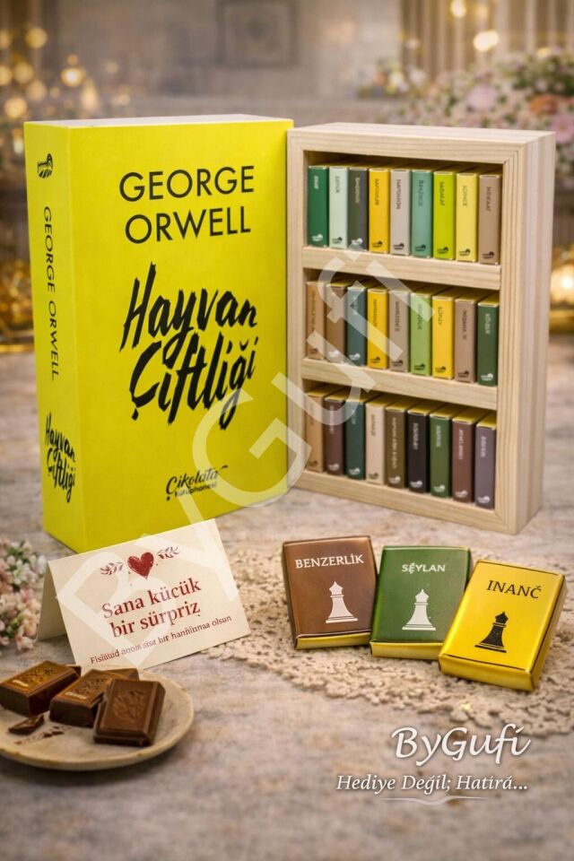 ByGufi Kişiye Özel Çikolata Kütüphanesi – “Hayvan Çiftliği”