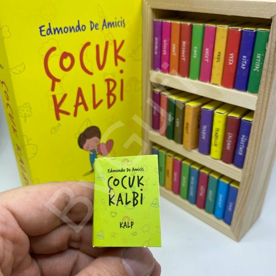 ByGufi Kişiye Özel Çikolata Kütüphanesi – “Çocuk Kalbi”