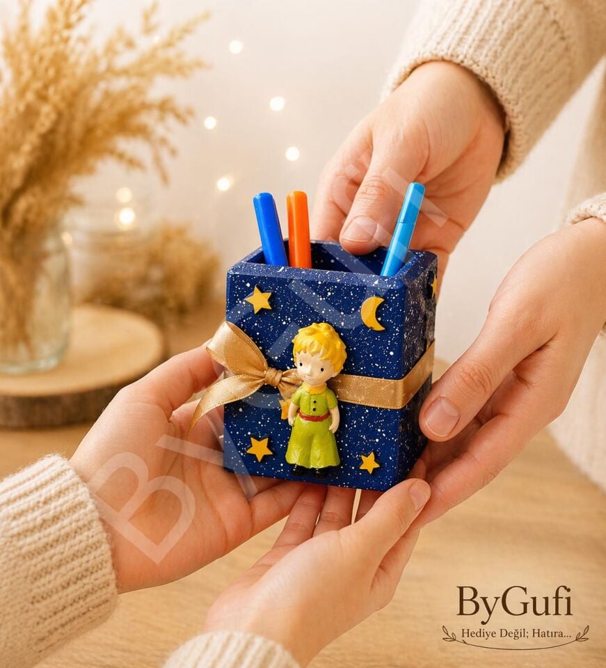 ByGufi Hediyelik Küçük Prensin Dünyası Kalemlik