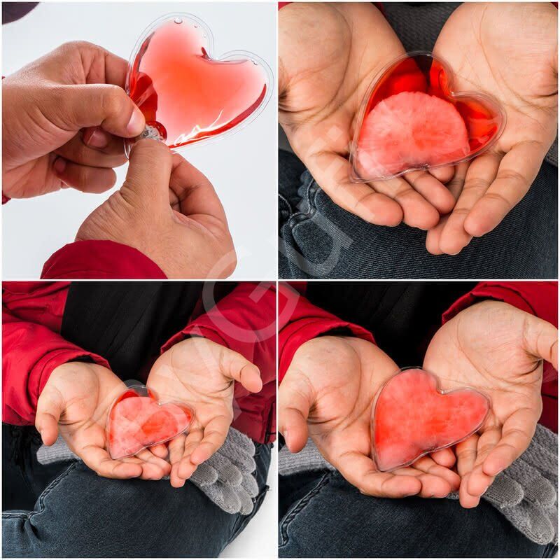 ByGufi Hediyelik Sihirli Kalp El Isıtıcı