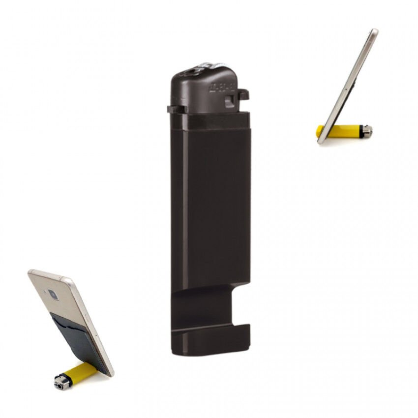 ByGufi PHL-365 Telefon Standlı – Logo Baskılı Promosyon Çakmak, Kurumsal Hediye, Şık ve Çok Fonksiyonlu Tasarım