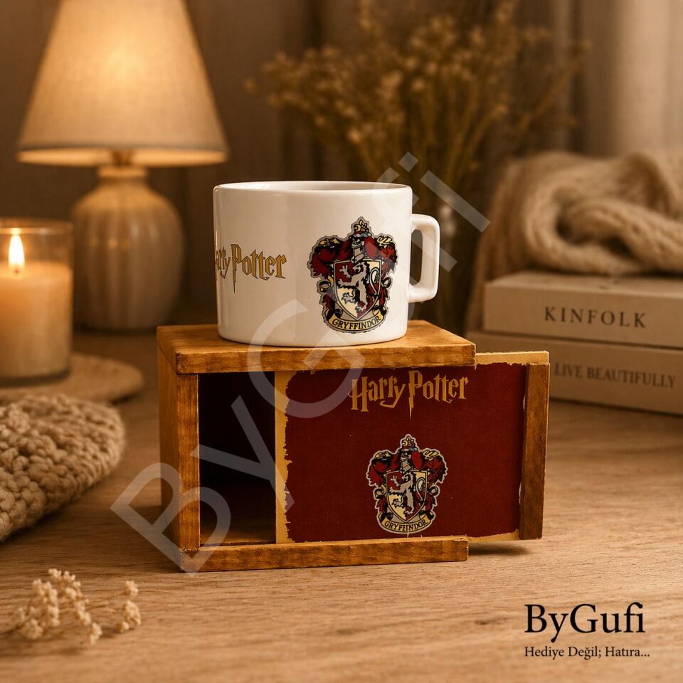 ByGufi Hediyelik Harry Potter Kutulu Kupa