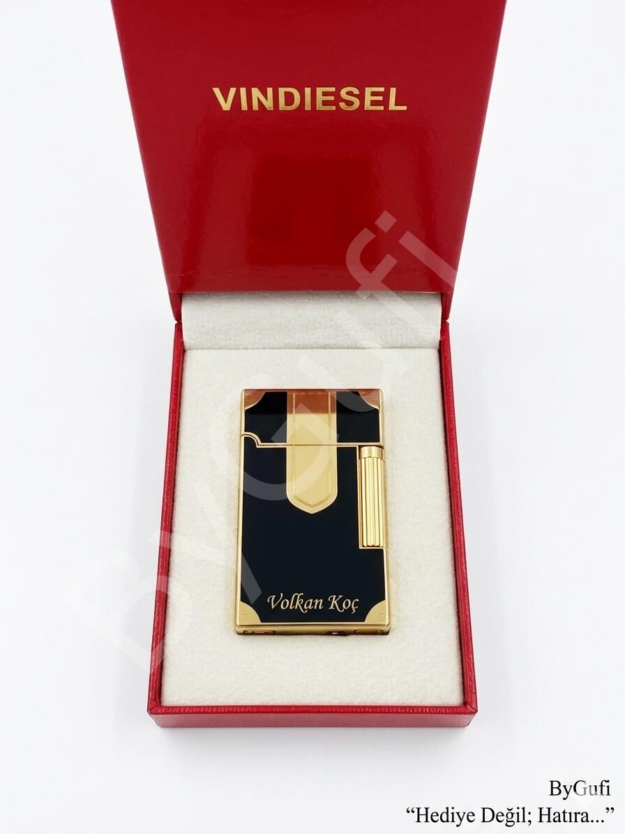 ByGufi İsme Özel Vin Diesel Metal Çakmak