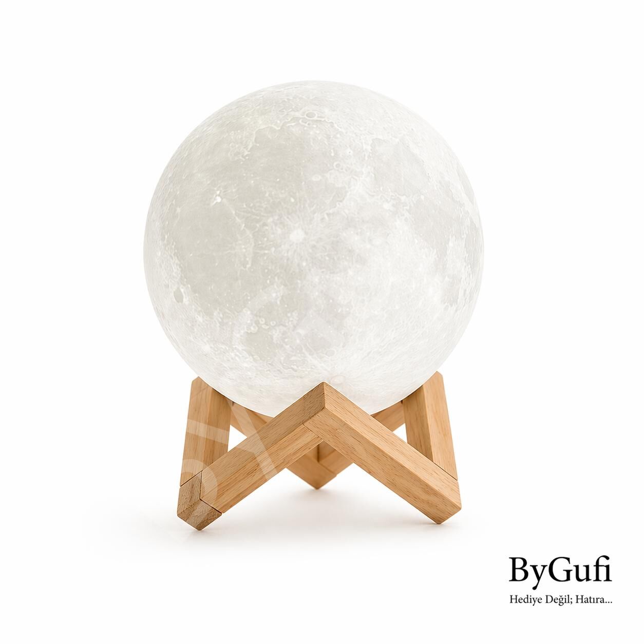 ByGufi 3D Ay Gece Lambası Hediyelik