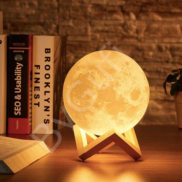 ByGufi 3D Ay Gece Lambası Hediyelik