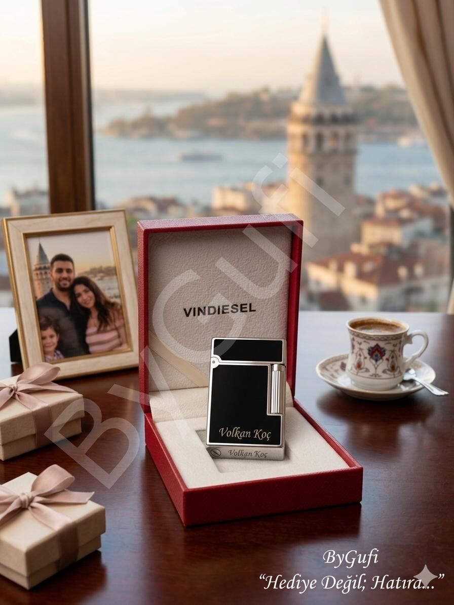 ByGufi İsme Özel Vin Diesel Metal Çakmak