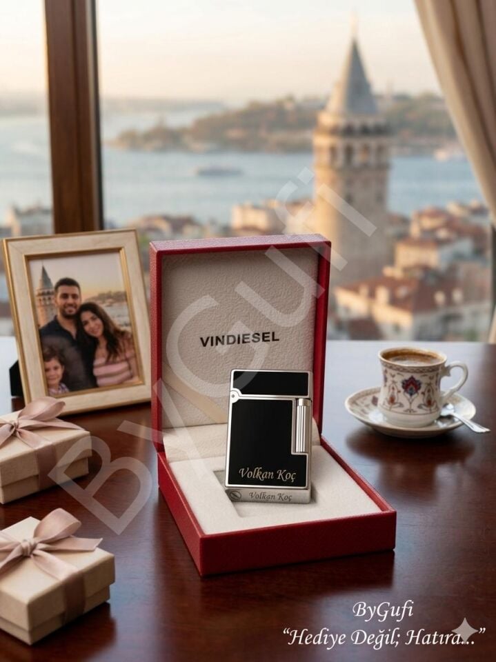 ByGufi İsme Özel Vin Diesel Metal Çakmak