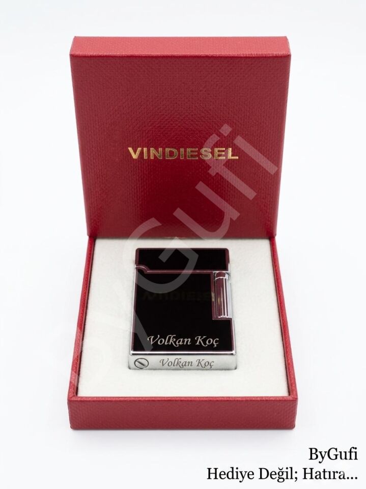 ByGufi İsme Özel Vin Diesel Metal Çakmak