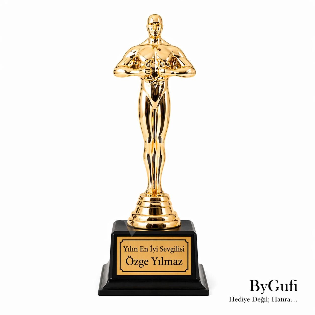 ByGufi Hediyelik Kişiye Özel Oscar Heykeli