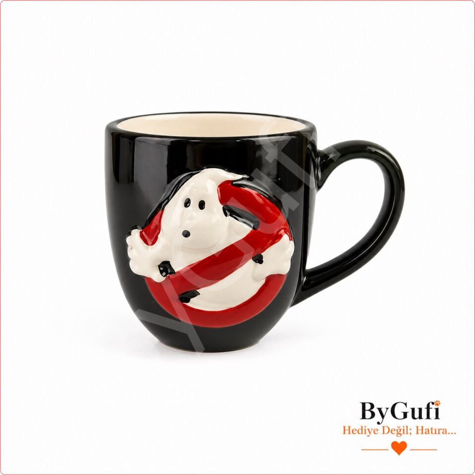 ByGufi Ghostbusters 3D Seramik Kupa – Hediyelik