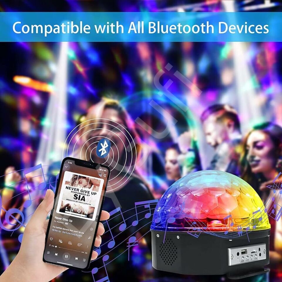 ByGufi Hediyelik Led Işıklı Disko Topu